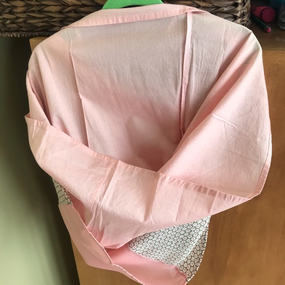 Eddie and Stine Girls 10 Dress Peach tan floral - Picture 10 of 11